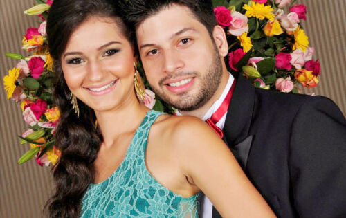 *** Abrilhantando a coluna de hoje, Gustavo Softov Fontoura e Kliscia Nabhan. Gustavo recebeu os parab&eacute;ns na &uacute;ltima quarta-feira por mais um ano de vida. Felicidades!!