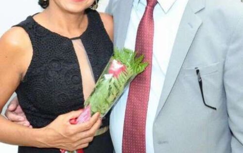 *** Diretora da Escola Marechal Rondon, Francisca Concei&ccedil;&atilde;o e o vereador Odes da Silva. Ela que comemora hoje mais um anivers&aacute;rio. Nossos parab&eacute;ns e muitas felicidades!!