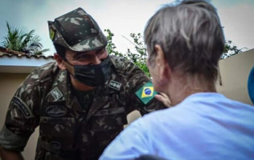 ***No dia 17 de Dezembro o Guerreiro Pantaneiro realizou a visitação na Casa Lar dos idosos de Coxim, dando início as atividades planejadas para o período do Natal.