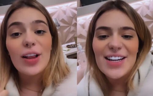 Viih Tube voltou a usar os Stories de seu Instagram durante a noite da &uacute;ltima segunda-feira (26/09) para contar para seus f&atilde;s e seguidores um fato inusitado sobre o ultrassom que vez de seu beb&ecirc;. O filho da influenciadora digital e ex-BBB &eacute; fruto de seu relacionamento com Eliezer. &ldquo;S&oacute; para compartilhar com voc&ecirc;s que hoje vimos nosso pacotinho e cresce t&atilde;o r&aacute;pido, meu Deus. E a&iacute;, gente, na consulta, a m&eacute;dica falou assim: &lsquo;vou te dar um chocolate para ele acordar, ele ou ela, que vai mexer&rsquo;. E a&iacute;, dito e feito&ldquo;, come&ccedil;ou a influencer em seu relato sobre o exame. &ldquo;Comi chocolate, deitei de novo, ela fez transvaginal, n&atilde;o &eacute; que o nen&eacute;m mexeu, o nosso pacotinho mexeu? Logo eu vou postar para voc&ecirc;s no canal, quero fazer um compilado de v&aacute;rios momentos de ultrassom para o YouTube. Foi a coisa mais linda do mundo, eu e o Eli ficamos chocados como ele cresce r&aacute;pido&rdquo;, completou a famosa. (Hitsite) Foto: Reprodu&ccedil;&atilde;o/Instagram