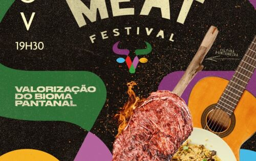 ***O evento Pantanal Meat Festival vai proporcionar um banquete &agrave; moda pantaneira na noite desta quinta-feira (17), durante a programa&ccedil;&atilde;o do Festival Cultura Pantaneira em Rio Verde de Mato Grosso. Al&eacute;m da gastronomia e apresenta&ccedil;&otilde;es culturais, o Pantanal Meat Festival ter&aacute; tamb&eacute;m a apresenta&ccedil;&atilde;o dos trabalhos realizados pela associa&ccedil;&atilde;o, das parcerias implementadas com institui&ccedil;&otilde;es de fomento e pesquisa, e dos projetos para a promo&ccedil;&atilde;o da pecu&aacute;ria org&acirc;nica e sustent&aacute;vel pantaneira. O evento &eacute; destinado ao setor p&uacute;blico e privado, produtores rurais, empres&aacute;rios, Institui&ccedil;&otilde;es Governamentais e n&atilde;o Governamentais, OSIPs e entusiastas em geral que buscam valorizar o pantanal. (MidiaMax) foto:Divulga&ccedil;&atilde;o/ redenewsm