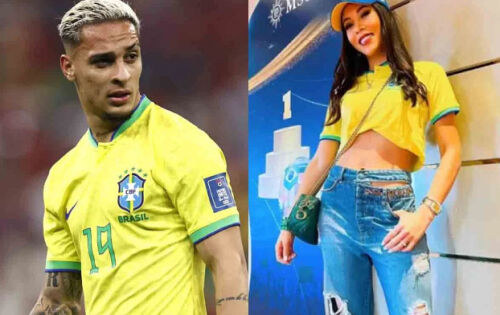 ***As not&iacute;cias recentes envolvendo Antony Santos parecem ter azedado a rela&ccedil;&atilde;o do jogador com a ex-mulher e m&atilde;e de seus filhos, Rosilenny Batista. Eles, que mesmo ap&oacute;s o fim do relacionamento vinham se seguindo nas redes sociais, agora n&atilde;o se seguem mais. Ou ser&aacute; que Rosilenny bloqueou seu ex? Isso aconteceu em meio a volta de Antony ao Brasil ap&oacute;s a derrota da Sele&ccedil;&atilde;o para a Cro&aacute;cia na Copa do Mundo do Catar. Assim que desembarcou por aqui, o jogador foi ao encontro da DJ Gabi Cavallin no interior de S&atilde;o Paulo. Eles foram vistos em um shopping na cidade de Presidente Prudente, no domingo (11/12). J&aacute; na segunda-feira (12/12), o jogador e a DJ tomaram caf&eacute; da manh&atilde; juntos. (metr&oacute;poles) foto:Getty Images - Reprodu&ccedil;&atilde;o/Instagram