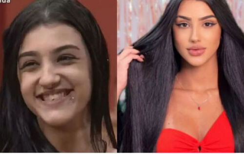 ***Vice-campe&atilde; de &ldquo;A Fazenda&rdquo; 14, Bia Miranda n&atilde;o demorou nada para mudar o visual. Assim que o reality terminou, na &uacute;ltima quinta-feira (15), a neta posti&ccedil;a de Gretchen iniciou uma &ldquo;reforma&rdquo; em sua apar&ecirc;ncia. Em menos de uma semana, Bia Miranda colocou lentes de contato nos dentes, um megahair liso, fez bronzeamento artificial e at&eacute; preenchimento labial. Assim que mostrou sua nova cara nas redes sociais, a vice-campe&atilde; do reality rural da Record TV recebeu diversos elogios. &ldquo;Quem &eacute; ela?&rdquo;, escreveu um f&atilde;, que n&atilde;o reconheceu Bia Miranda. (midiamax) foto:Reprodu&ccedil;&atilde;o/Record TV e Redes Sociais
