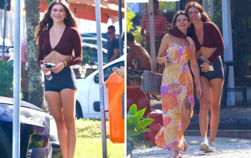 ***Mariana Goldfarb parece estar muito bem, apesar da recente separa&ccedil;&atilde;o de Cau&atilde; Reymond, ap&oacute;s sete anos de casamento. Ontem quinta-feira (4), a modelo foi vista saindo de um restaurante na Barra da Tijuca, no Rio de Janeiro, toda sorridente junto com uma amiga. A apresentadora, que usou uma blusinha que deixava sua barriga tanquinho &agrave; mostra e um short que real&ccedil;ou sua boa forma, ainda se divertiu com o fot&oacute;grafo ao perceber os cliques. (ofuxico) foto:Fabricio Pioyani/Agnews