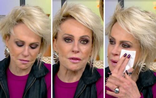 ***Na manh&atilde; de ontem quarta-feira, 24 de maio, Ana Maria Braga abriu o &ldquo;Mais Voc&ecirc;&rdquo; com uma mat&eacute;ria dif&iacute;cil de ver. Tanto que, com muita tristeza e um choro dolorido, a apresentadora voltou do take, com a voz embargada. Nas imagens, uma av&oacute; soube que o neto participou de um assalto e foi capturado pela pol&iacute;cia. De motot&aacute;xi, ela chegou at&eacute; o neto, pedindo para que ele mude de vida e de conduta. &ldquo;Isso n&atilde;o &eacute; vida. Pense na sua filha. Voc&ecirc; vai pra cadeia, vai pagar pelo que deve, Jonatas. Parece um bicho a&iacute; amarrado, jogado no ch&atilde;o&hellip;&rdquo;, disse a av&oacute; do rapaz. (ofuxico) foto:Fotomontagem: Reprodu&ccedil;&atilde;o TV Globo