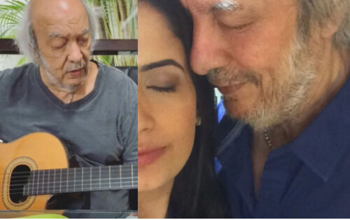 ***Seis meses ap&oacute;s Erasmo Carlos falecer, a vi&uacute;va do cantor finalmente jogou fora os restos da &uacute;ltima refei&ccedil;&atilde;o feita pelo marido em casa. Foi a pr&oacute;pria Fernanda Passos, de 33 anos, quem revelou aos f&atilde;s e seguidores a atitude. Conforme a vi&uacute;va de Erasmo, se desfazer desses itens que j&aacute; estavam se decompondo, foi muito doloroso. &ldquo;Acabei de jogar fora as coisas do seu &uacute;ltimo caf&eacute; da manh&atilde; em casa, e meu cora&ccedil;&atilde;o est&aacute; doendo&rdquo;, iniciou ela. Em seguida, Fernanda explicou que tentou de tudo para continuar guardando os vest&iacute;gios. &ldquo;N&atilde;o deu mais para mant&ecirc;-las aqui, mas olhar os pacotes de biscoito, a geleia pela metade e as duas &uacute;ltimas fatias de p&atilde;o no saco, tudo fazia sentido para mim, acredita amor&rdquo;, pediu, ao esp&iacute;rito de Erasmo Carlos. (midiamax) foto:Arquivo Pessoal/Reprodu&ccedil;&atilde;o das Redes Sociais