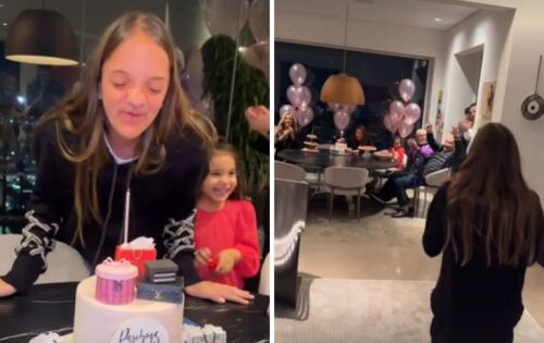 ***Parab&eacute;ns! No s&aacute;bado, 22 de julho, Rafaella Justus ganhou um present&atilde;o, preparado pela m&atilde;e, Ticiane Pinheiro Comemorando seus 14 anos (ela nasceu dia 21 de julho), a menina que &eacute; fruto do casamento anterior de Tici com o empres&aacute;rio Roberto Justus, ganhou uma festa surpresa preparada pela mam&atilde;e! Rafa acaba de voltar de viagem aos EUA, onde curtiu uns dias com o pai. A reuni&atilde;o intimista rolou no apartamento de Ticiane e C&eacute;sar Tralli, com quem &eacute; casada e tem uma filha, Manuella. Familiares estiveram presentes, entre eles, a av&oacute;, nossa eterna Garota de Ipanema, Hel&ocirc; Pinheiro. (ofuxico)