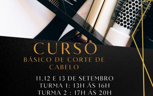 *** Curso B&aacute;sico de Corte de Cabelo com Zulmira Elias! Aprenda as t&eacute;cnicas essenciais do corte de cabelo com a experiente profissional Zulmira Elias. N&atilde;o perca esta oportunidade! Datas: 11, 12 e 13 de Setembro Contato: L&uacute;cia da AAVC - (67) 99646-7993 Inscreva-se agora e adquira novas habilidades!
