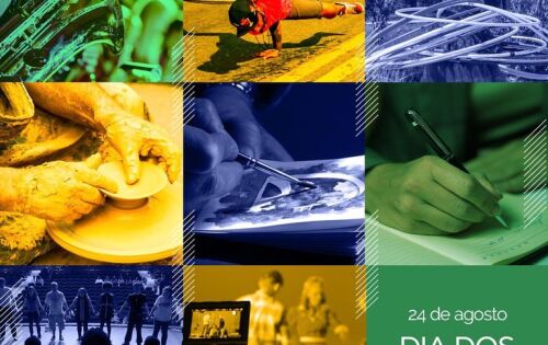*** Hoje &eacute; o Dia dos Artistas, uma data que nos lembra da criatividade e da express&atilde;o que enriquecem nossa cultura. Nossa homenagem vai para todos os talentosos artistas que, com sua dedica&ccedil;&atilde;o e paix&atilde;o, nos emocionam e inspiram por meio de sua arte. Neste contexto, &eacute; fundamental destacar o talento presente na cidade de Coxim. Artistas locais como Marcelo Mariano, Gleycielli Nonato, Toninho, Adriana Rodrigues e tantos outros, t&ecirc;m enriquecido nossa comunidade com suas cria&ccedil;&otilde;es &uacute;nicas. Parab&eacute;ns pelo seu dia! 