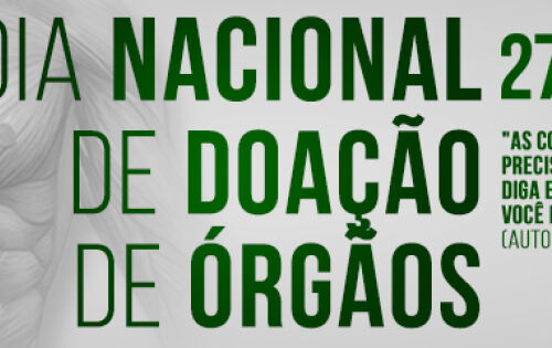 *** Dia 27/09 &eacute; celebrado o Dia Nacional de Doa&ccedil;&atilde;o de Org&atilde;os. O Brasil possui o maior porgrama p&uacute;blico de transplante de org&atilde;os, tecidos e c&eacute;culas do mundo, que &eacute; garantido a toda popula&ccedil;&atilde;o por maio do SUS. Neste dia, devemos lembrar da importancia que ser doador carrega. Defenda o SUS. Seja doador. Salve vidas.
