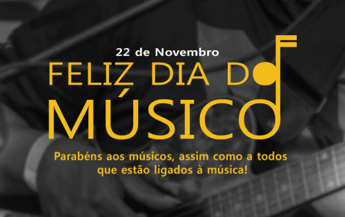 *** O Dia do M&uacute;sico &eacute; comemorado em 22 de novembro em homenagem a Santa Cec&iacute;lia, padroeira dos m&uacute;sicos. Essa data &eacute; um momento de celebrar e reconhecer a import&acirc;ncia dos m&uacute;sicos e da m&uacute;sica em nossas vidas. Seja voc&ecirc; um profissional da &aacute;rea, um estudante ou simplesmente algu&eacute;m que aprecia a arte, trata-se de uma oportunidade perfeita para homenagear aqueles que nos emocionam com suas melodias. Santa Cec&iacute;lia &eacute; considerada a padroeira dos m&uacute;sicos devido &agrave; sua hist&oacute;ria de devo&ccedil;&atilde;o &agrave; m&uacute;sica e ao cristianismo. Segundo a tradi&ccedil;&atilde;o, Cec&iacute;lia cantava para Deus enquanto tocava diversos instrumentos musicais. Sua paix&atilde;o pela m&uacute;sica e sua f&eacute; inspiraram muitas pessoas e, por isso, a Igreja Cat&oacute;lica a consagrou como protetora dos m&uacute;sicos. Feliz dia do m&uacute;sico para todos que curtem boas musicas e principalmente para quem as faz. 