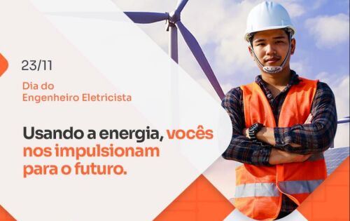 *** O Dia do Engenheiro Eletricista &eacute; comemorado anualmente em 23 de novembro no Brasil. Essa data comemorativa tem como objetivo valorizar a import&acirc;ncia desse profissional, cuja escolha do dia carrega a mem&oacute;ria da primeira universidade tecnol&oacute;gica brasileira, o Instituto Eletrot&eacute;cnico de Itajub&aacute;.
