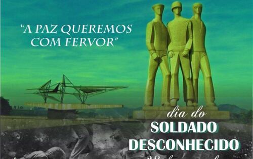 28 de Novembro DIA DO SOLDADO DESCONHECIDO *** Muitos prestam nesse dia as suas homenagens a essa v&iacute;tima an&ocirc;nima da estupidez humana. &Eacute; prov&aacute;vel que haja muitos toques de clarins, muitos discursos em frente a monumentos ornamentados com flores, muitas palavras de louvor a esse soldado que morreu no anonimato. Desta forma, muitos pa&iacute;ses prestam homenagem a estes her&oacute;is an&ocirc;nimos atrav&eacute;s da constru&ccedil;&atilde;o de monumentos, que s&atilde;o muitas vezes conhecidos como &ldquo;T&uacute;mulo do Soldado Desconhecido&rdquo;. Muitos desses monumentos s&atilde;o simb&oacute;licos, por&eacute;m alguns guardam os restos mortais de alguns desses soldados. No Brasil, o Monumento Nacional aos Mortos da Segunda Guerra Mundial, que se encontra no Rio de Janeiro, foi inaugurado em Junho de 1960. Este monumento cont&eacute;m uma urna com restos mortais de soldados n&atilde;o identificados, que simboliza o Soldado Desconhecido.