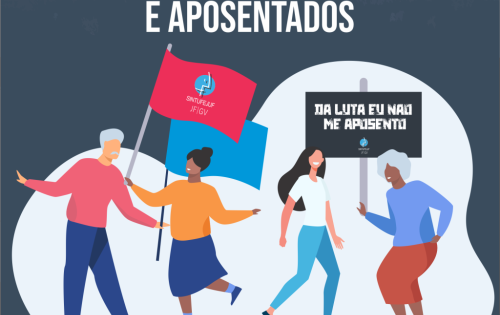 *** Dia 24 de janeiro &eacute; o Dia Nacional das Aposentadas e dos Aposentados e, tamb&eacute;m, dos 101 anos da Previd&ecirc;ncia Social no Brasil. Nesta data, docentes, em unidade com outras categorias do funcionalismo p&uacute;blico, realizar&atilde;o atos em diversos estados em defesa de Previd&ecirc;ncia Social, pelo fim da contribui&ccedil;&atilde;o previdenci&aacute;ria de aposentadas e aposentado, pela integralidade das aposentadorias e pela recomposi&ccedil;&atilde;o da remunera&ccedil;&atilde;o das servidoras e dos servidores de forma que assegure a equipara&ccedil;&atilde;o salarial entre ativas, ativos, aposentadas e aposentados e pensionistas. Fazem parte da pauta de reivindica&ccedil;&otilde;es, ainda, a revers&atilde;o da reforma da Previd&ecirc;ncia, o arquivamento da Proposta de Emenda &agrave; Constitui&ccedil;&atilde;o (PEC) 32/20 - Contrarreforma Administrativa -, e por servi&ccedil;os p&uacute;blicos gratuitos e de qualidade.