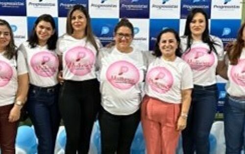 *** Momento especial das candidatas a vereadoras de Coxim pelo PP, mostram força e determinação, ao lado da presidente do PP Mulher, Verô Batista.