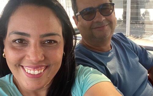 *** Doutora Valéria e Dr. Jordelino Garcia de Oliveira. Ele que comemora mais um ano de vida na próxima segunda-feira (14). Parabéns!!