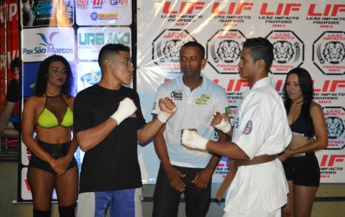 Henrique silva da Miaygui Fight vence Nairo Leão Branco por nocaute e ganha oportunidade para lutar pelo Cinturão até 66 kg no LIF 5°Edição contra o atual campeão dos pena Railto de Cotriguaçu MT