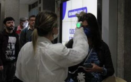 MS deu in&iacute;cio &agrave;s barreiras no aeroporto da Capital (Chico Ribeiro)