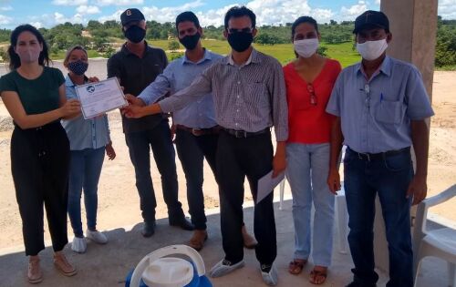 Entrega de titulo de registro em Camapu&atilde; &ndash; MS