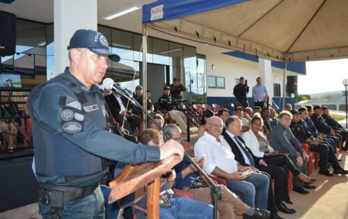 Homenagem do Prefeito Municipal de Coxim ao TC Ormay A cerim&ocirc;nia marcada pela homenagem ao Tenente-coronel Ormay pelo trabalho em que esteve a frente da unidade.