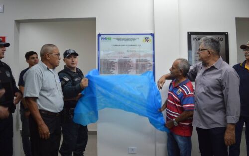 Descerramento da Placa da 1&ordm; Turma de SDPM formada em 1977