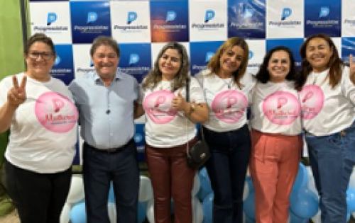 Edildon com candidatas do PP