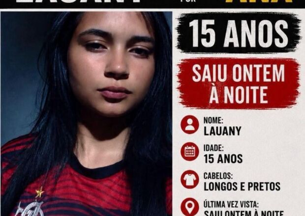 Adolescente de 15 anos desaparece ap&oacute;s sair de aula no IFMS em Coxim