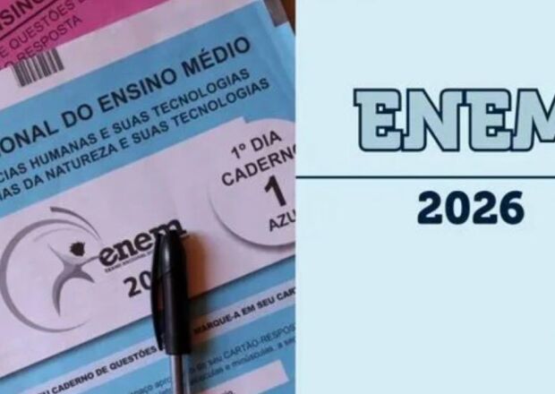 &Uacute;ltimo dia: candidatos do Enem 2026 precisam pagar taxa de inscri&ccedil;&atilde;o nesta quarta-feira (17)