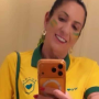 Margareth Serr&atilde;o reage ap&oacute;s erro de portugu&ecirc;s em jogo do Brasil
