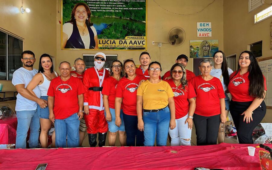 AAVC realiza a maior e mais emocionante Campanha do Natal 2024 de Coxim e região