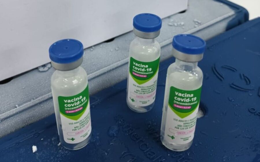 MS recebe 20 mil doses de vacina contra Covid-19
