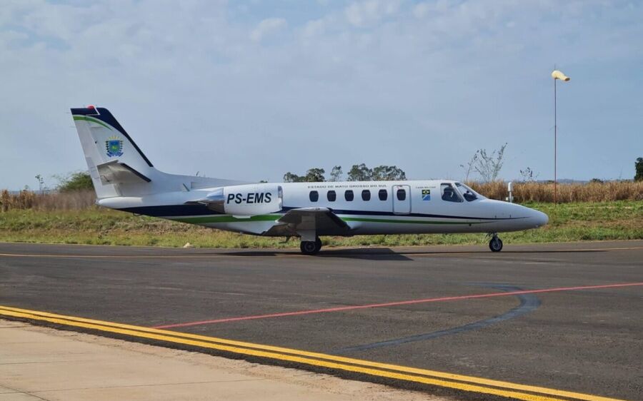 Prefeitura de Coxim e Governo do Estado organizavam transporte aéreo para paciente renal
