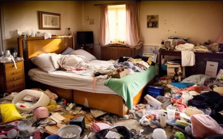 O que significa viver sempre com o quarto bagunçado, segundo a psicologia