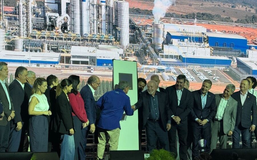 Lula participa de inauguração de fábrica de celulose da Suzano em Ribas do Rio Pardo