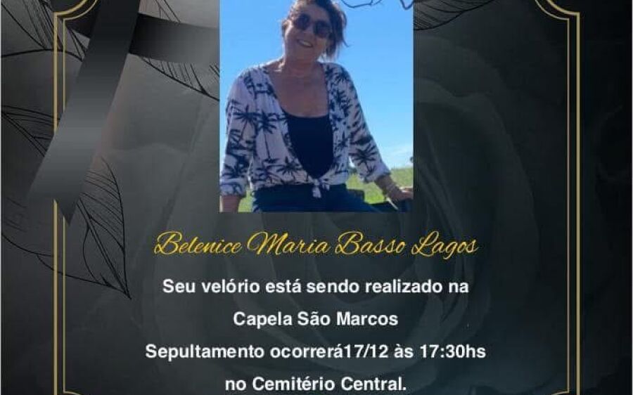 Nota de Falecimento