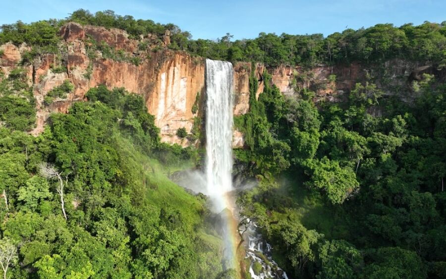 Com cachoeira de 80 metros salva em PG, proprietário da área decide criar Unidade de Conservação