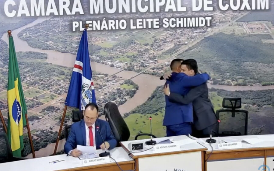 Luiz Eduardo é eleito presidente da Câmara de Coxim