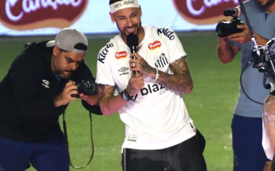 Neymar aparece no BID e pode fazer sua estreia no Santos