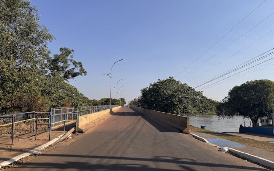 Ponte Velha em Coxim será interditada no próximo domingo