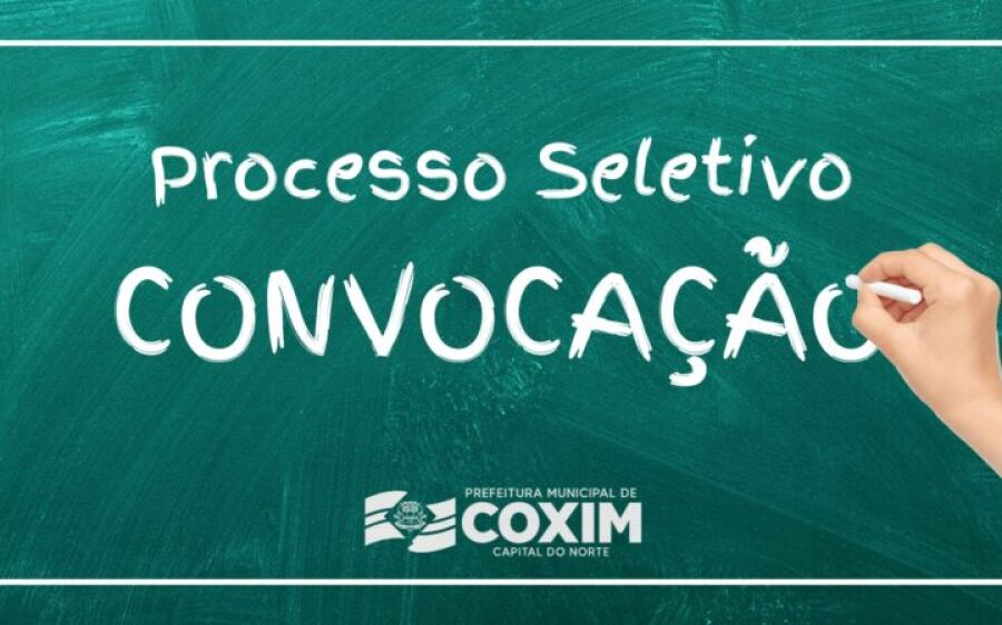 Prefeitura de Coxim convoca candidatos aprovados em Processo Seletivo para contratação temporária