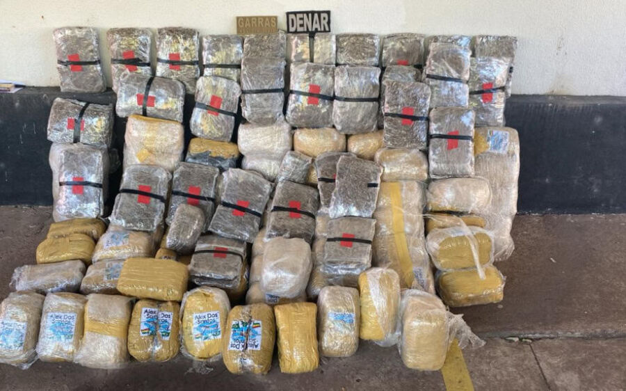 Polícia Civil deflagra operação 'Fronteira Segura' em Corumbá e apreende mais de 100 kg de drogas