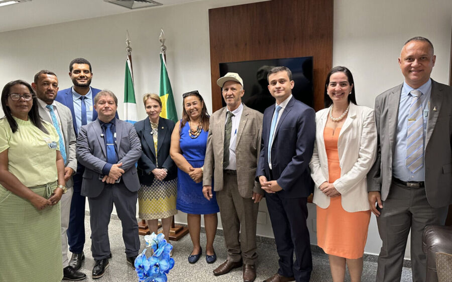Prefeito e Vereadores cumprem agenda em Brasília em buscam recursos para saúde