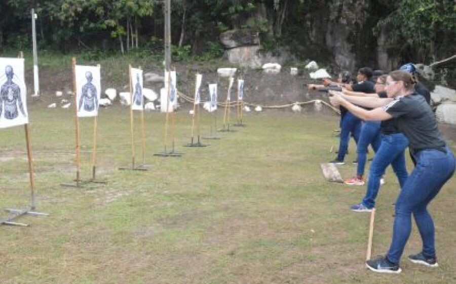 Policiais Militares Femininas do CPA-6 participam de treinamento em Coxim
