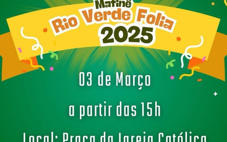 Hoje a tarde (3) acontece matinê para as crianças em Rio Verde