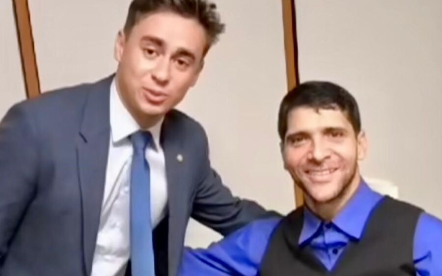 Vereador Douglas Brasileiro, de Sonora, é recebido pelo Deputado Federal Nikolas Ferreira