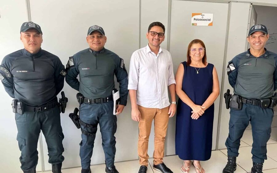 PM alinha detalhes do Proerd e Patrulha Mirim em reunião em Sonora