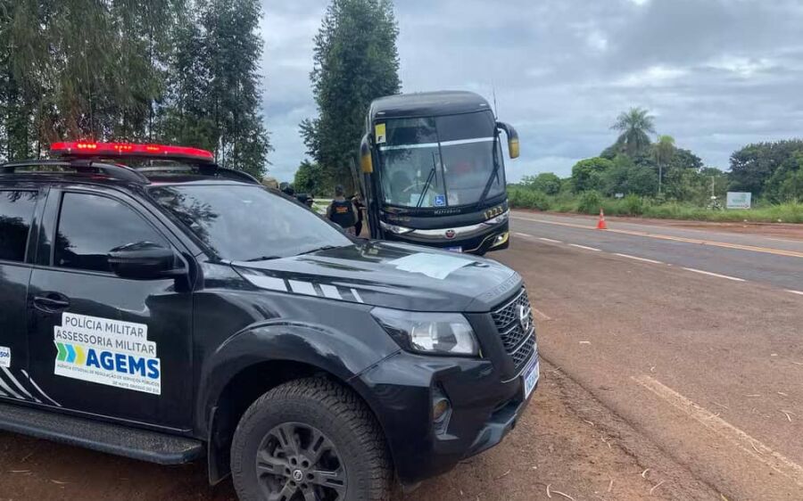 Agems inicia Operação Semana Santa para coibir transporte clandestino em rodovias de MS
