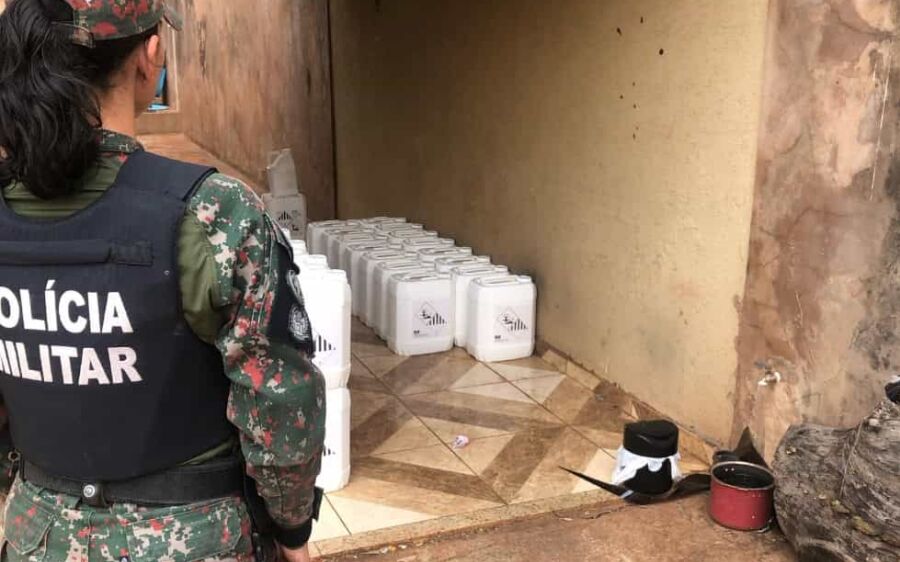PMA resgata cão abandonado e flagra armazenamento irregular de agrotóxicos em Campo Grande
