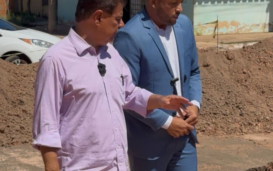 Marcinho solicita R$ 10 milhões ao Senador Nelsinho para troca da drenagem de avenida em Coxim