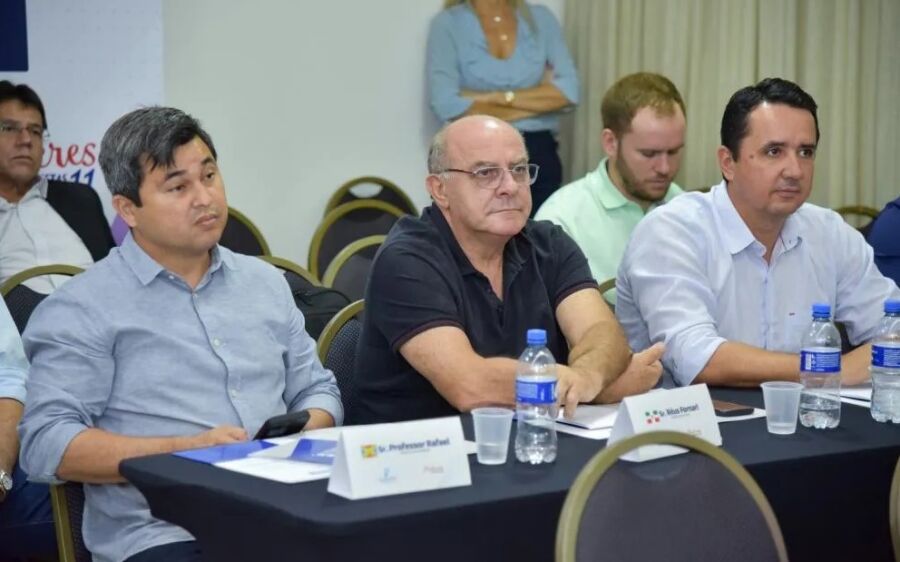 Prefeito Réus participa de evento estadual do PP-MS sobre gestão pública em Campo Grande